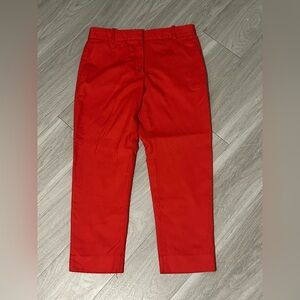 J.Crew Collection Ludlow Red Wool Pants 6